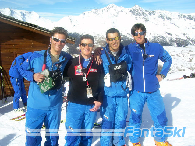 Staff tecnico gruppo Coppa Europa