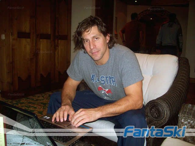 Erik Schlopy con il suo notebook