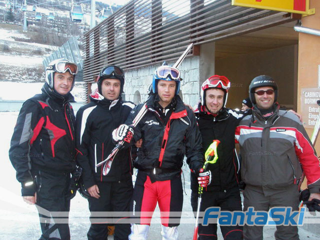 il gruppo AV Fantaski con Benni Raich