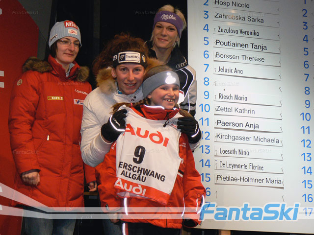 Petra Haltmayr assegna un buon numero 9 a Chiara Costazza