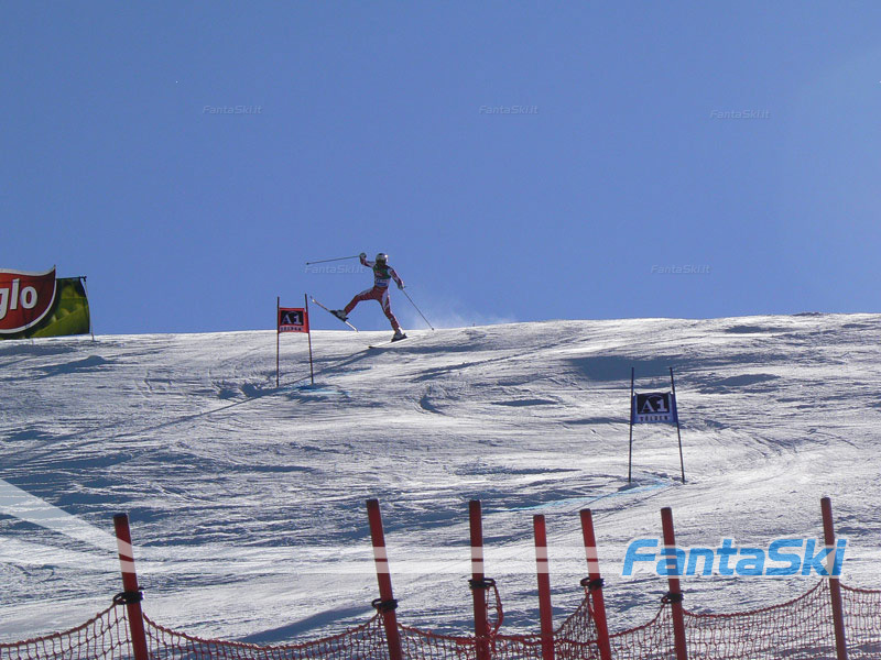 Acrobazia di Markus Sandell nel cambio di pendenza