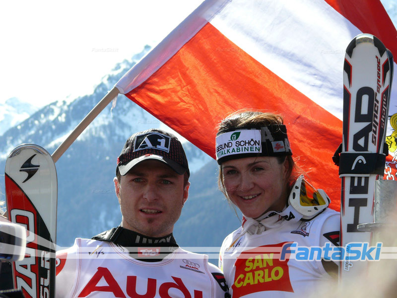 Due stelle austriache hanno brillato a Bormio: Reini e Lizzi, vincitori in SL e GS
