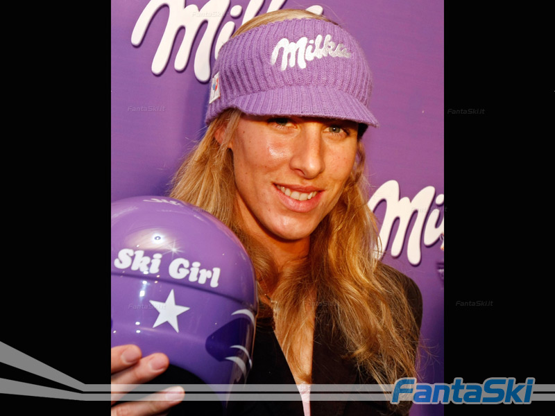 Milka Ski Girl: Ingrid Jacquemod