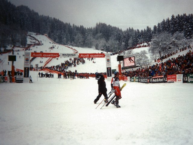 Rainer Schoenfelder all'arrivo