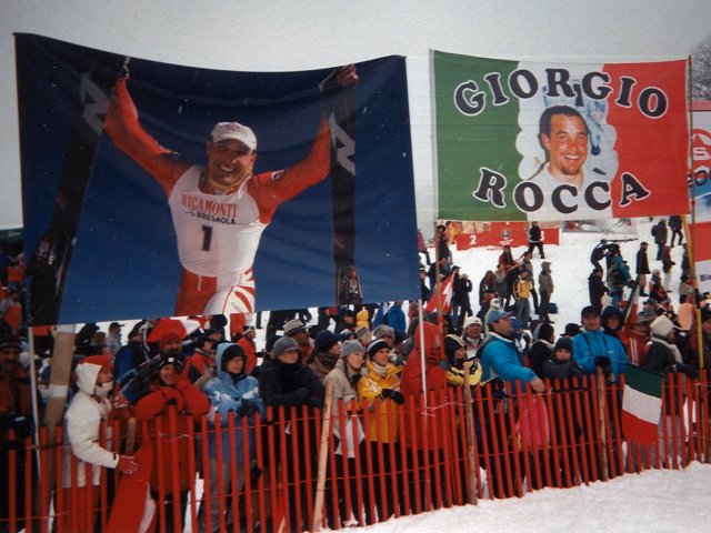I tifosi di Giorgio Rocca