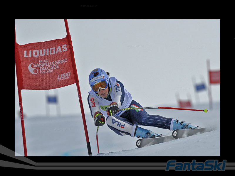 S.Pellegrino - Federica Brignone, 2a classificata nel SuperG femminile