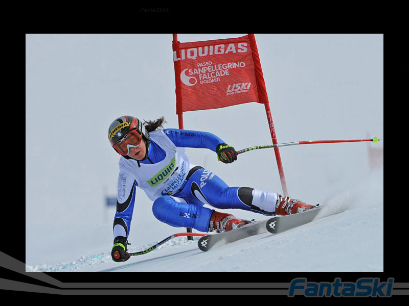 S.Pellegrino - Sara Pramstaller, 3a classificata nel SuperG femminile