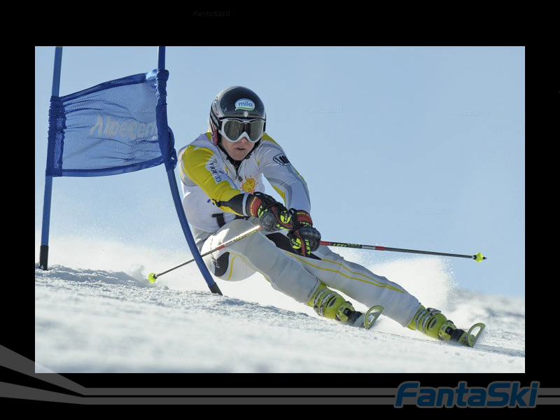 Alpe Cermis - Denise Karbon, 3a classificata nello Slalom Gigante femminile
