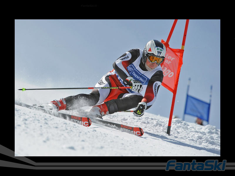 Pampeago - Alexander Ploner, 1° classificato nello Slalom Gigante maschile