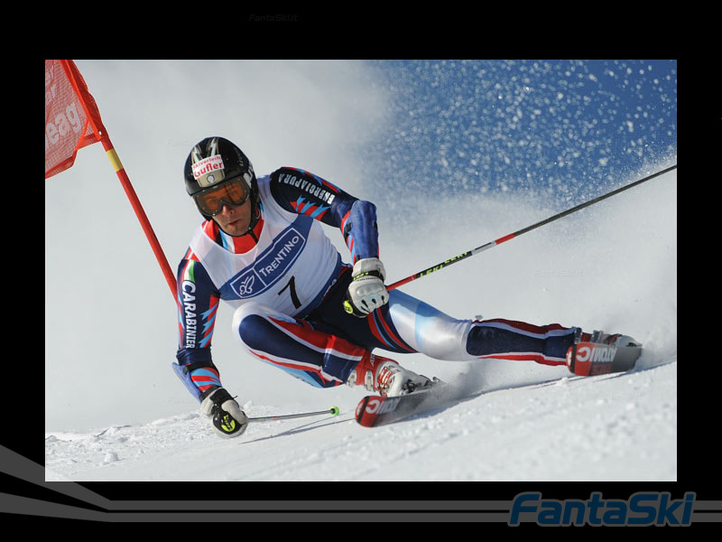 Pampeago - Michael Gufler, 3° classificato nello Slalom Gigante maschile