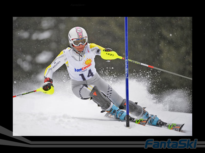 Alpe Cermis - Manuela Moelgg, 2a classificata nello Slalom femminile