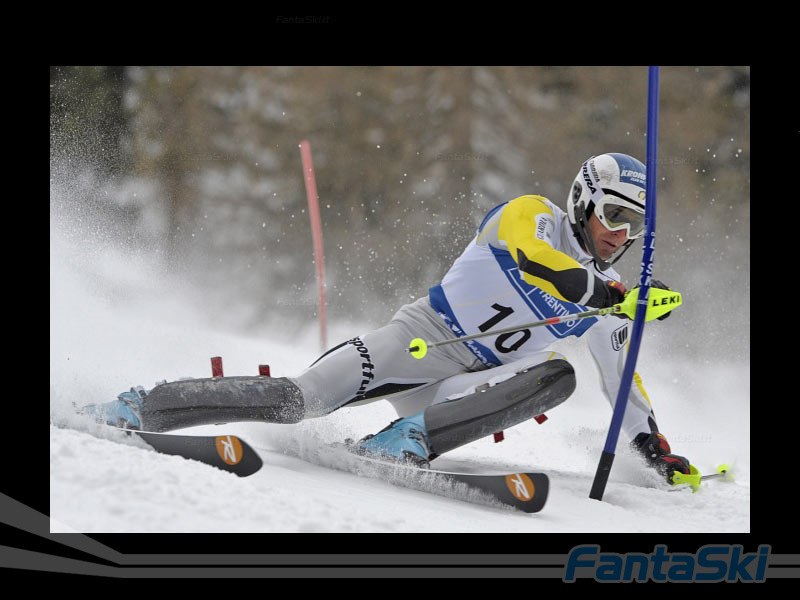 Pampeago - Manfred Moelgg, 1° classificato nello Slalom maschile
