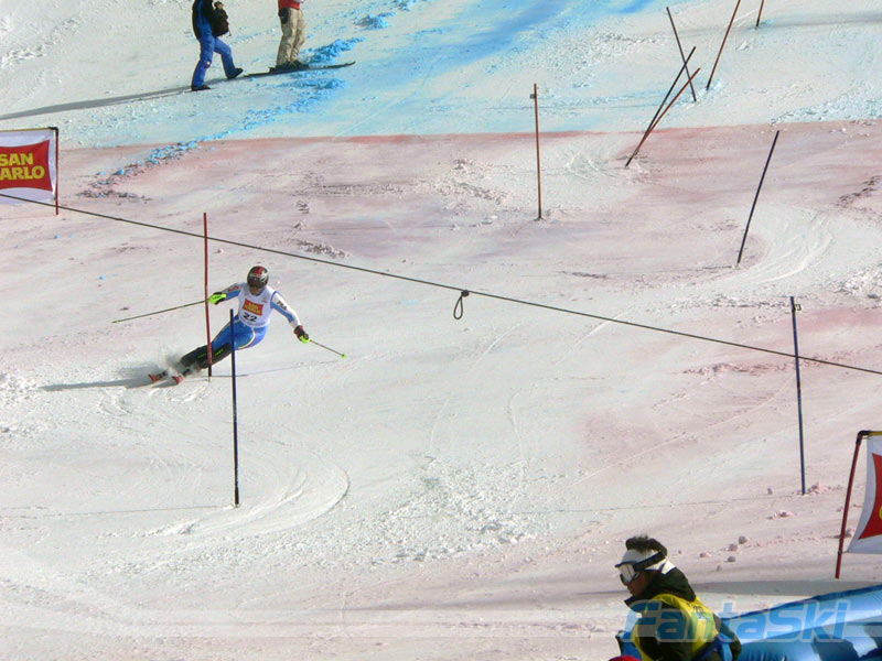 Peter Fill in azione tra i pali stretti