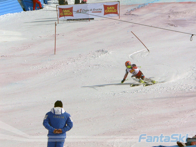 il croato Ivica Kostelic in azione