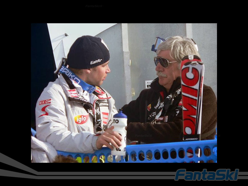 Benni Raich si confronta con Robert Brunner