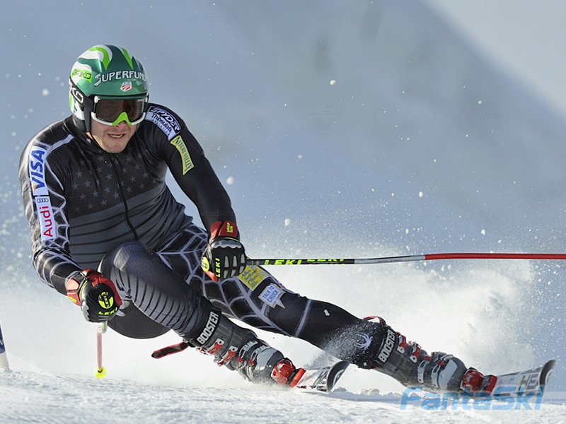 Bode Miller in allenamento a Saas Fee