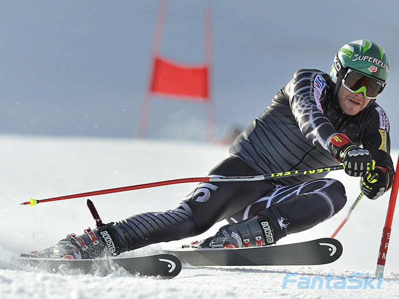 Bode Miller in allenamento a Saas Fee