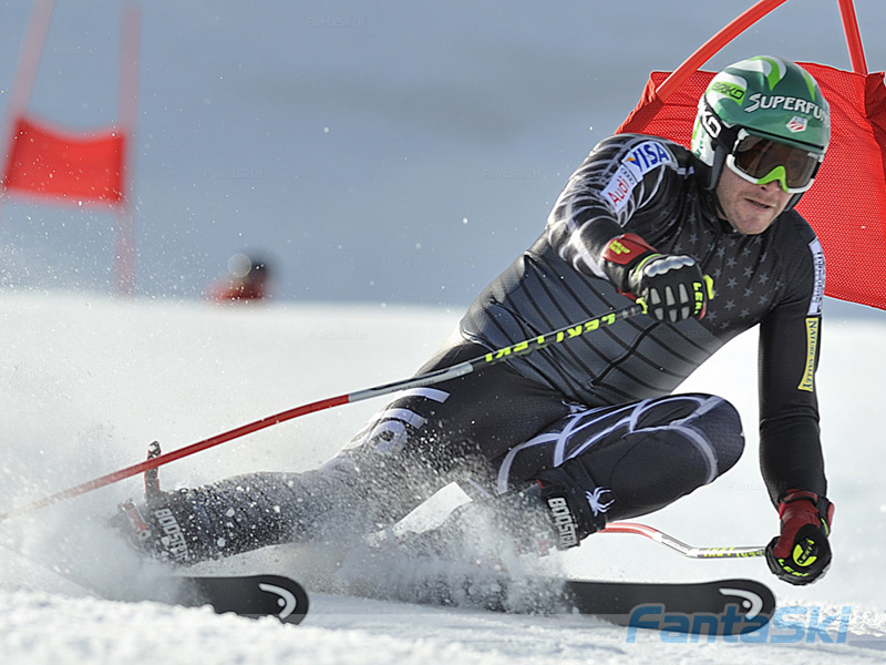 Bode Miller in allenamento a Saas Fee