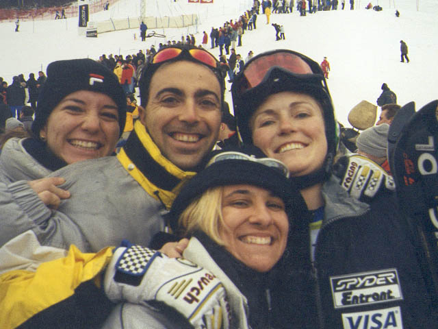 La Schleper con Claudia, Mirko e Montiti