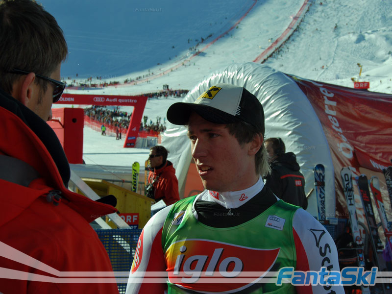 Marcel Hirscher è contento della sua prova
