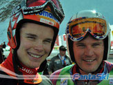 lo svizzero Beat Feuz e il moldavo Christophe Roux