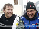 Bode Miller e  Kristian Ghedina