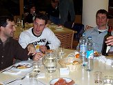 Alitalia, Gianki, Zardini e Weiss a cena