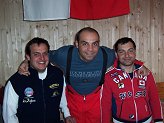 Il podio: Fabio tra Prandi e Alitalia