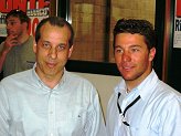 Nino, trionfatore in SL, premiato da Moretti