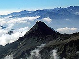 Suggestiva cartolina dalle cime del Cantone Vallese