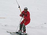Giorgio Rocca sullo skilift