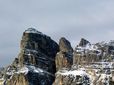 Lo splendore della roccia dolomitica