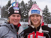 Niki Hosp e Michaela Kirchgasser