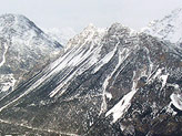 Bormio: vista dalla partenza della discesa