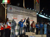 Premiazione a piazza del Kuerc a Bormio