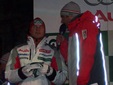 Kalle Palander prende il pettorale