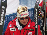 La campionessa elvetica Sonja Nef