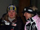 Anja Paerson e Marina Ertl