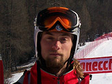 Il campione del mondo junior di slalom speciale, il ceco Filip Trejbal