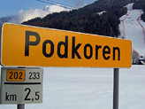 Podkoren: nome del pendio che ospita le gare di Coppa del Mondo, prende nome da questa località di Kranjska Gora