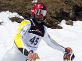 Cristian Deville, il vincitore dello slalom maschile del “Trofeo Sei Nazioni”