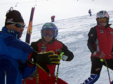 Maurizio Marcacci con Denise Karbon e Nicole Gius