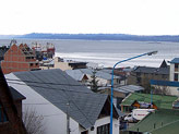 Una strada del centro di Ushuaia