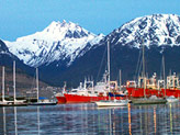 Suggestiva cartolina da Ushuaia