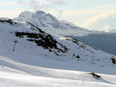 Le piste innevate del Cerro Castor