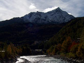 Il fiume che attraversa la Otztal