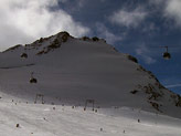 Le piste del ghiacciaio di Soelden