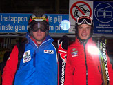 Hannes Paul Schmid e Christof Innerhofer