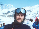 Edoardo Zardini, slalomista squadra azzurra