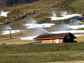 Cannoni in azione al Passo del Tonale